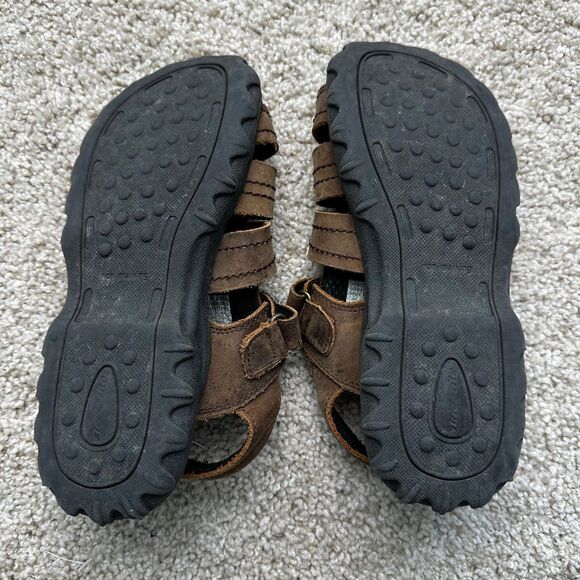 Stride Rite Hudsen Fisherman Brown Sandals Youth 13.5W - Picture 4 of 5